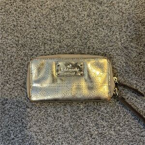 Kate Spade Metallic Heart Wallet